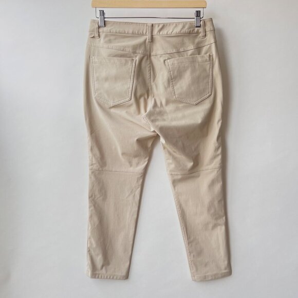Lululemon ABC Slim-Fit Pant 27” – Warpstreme , Beige, Size 30 G113 - Picture 3 of 9